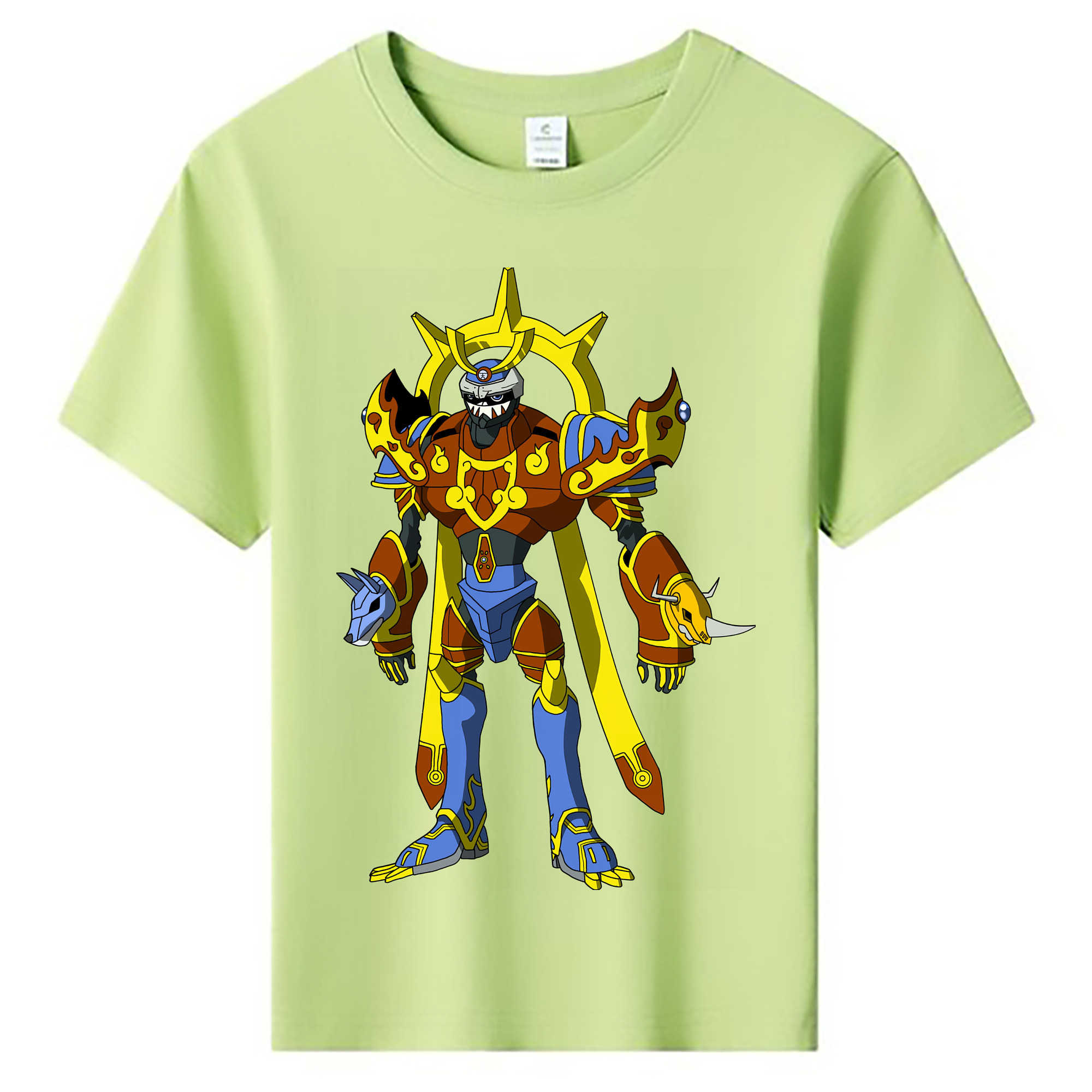 （画像用） Digimon デジタルモンスター/デジモン 綿100％キッズTシャツ（フロントプリント）